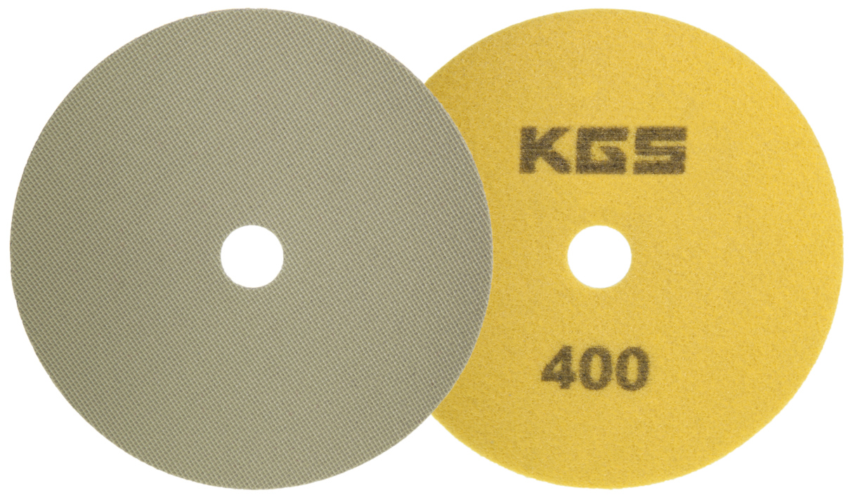 KGS SWIFLEX CX - 100MM - YELLOW 400 GRIT