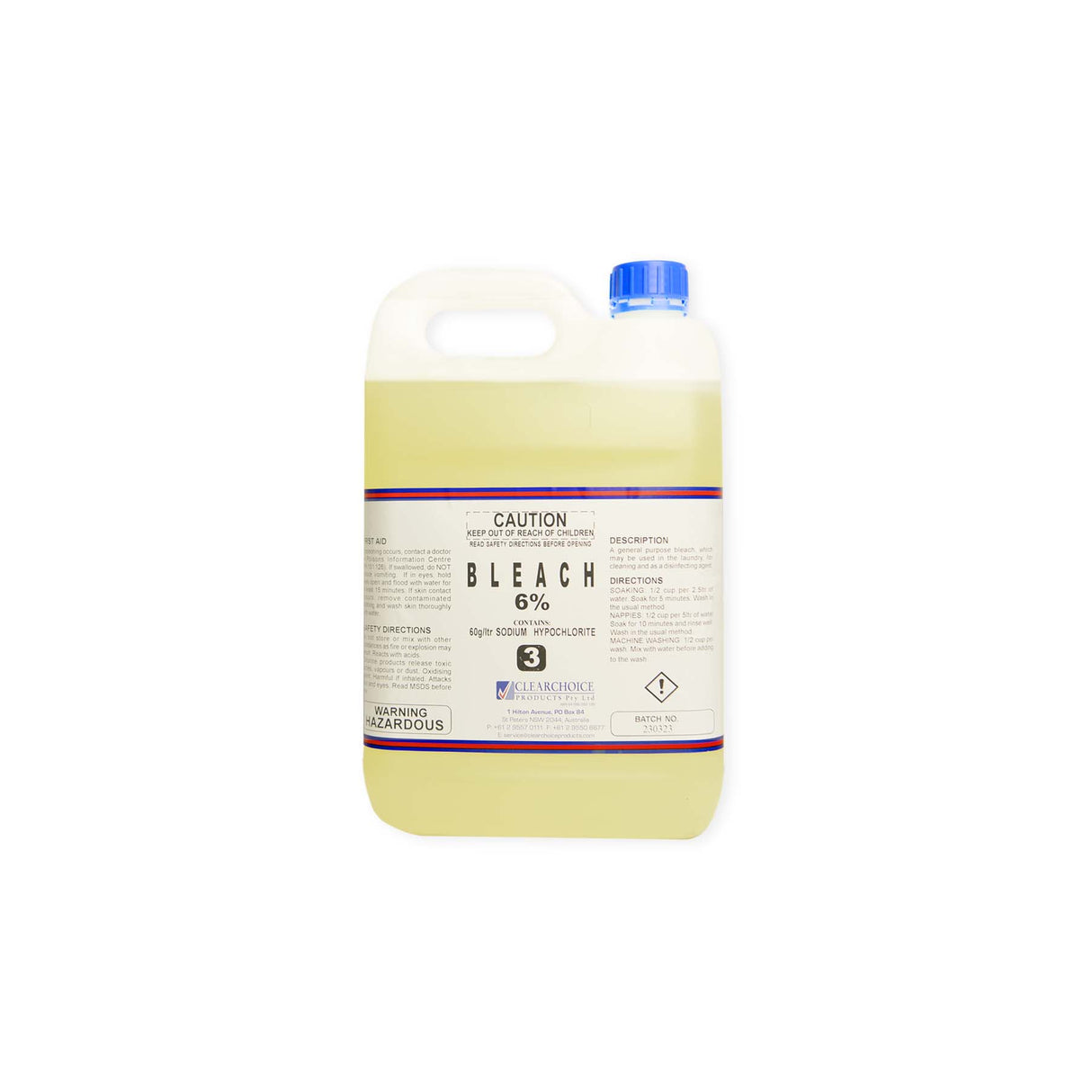 CT BLEACH - 6% 5L