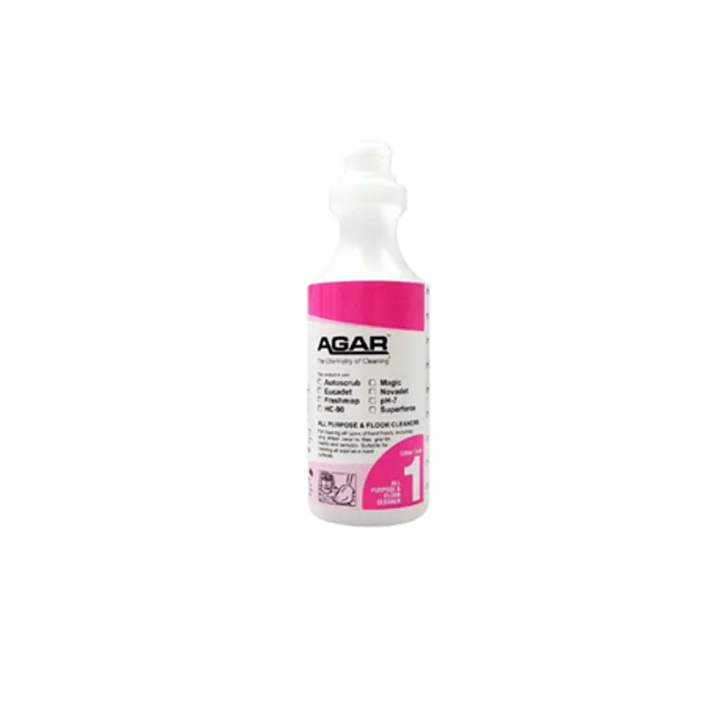 AGAR SPRAY BOTTLE 500ML CODE 1 - FRESHMOP- ALL PURPOSE & FLOOR CLEANERS