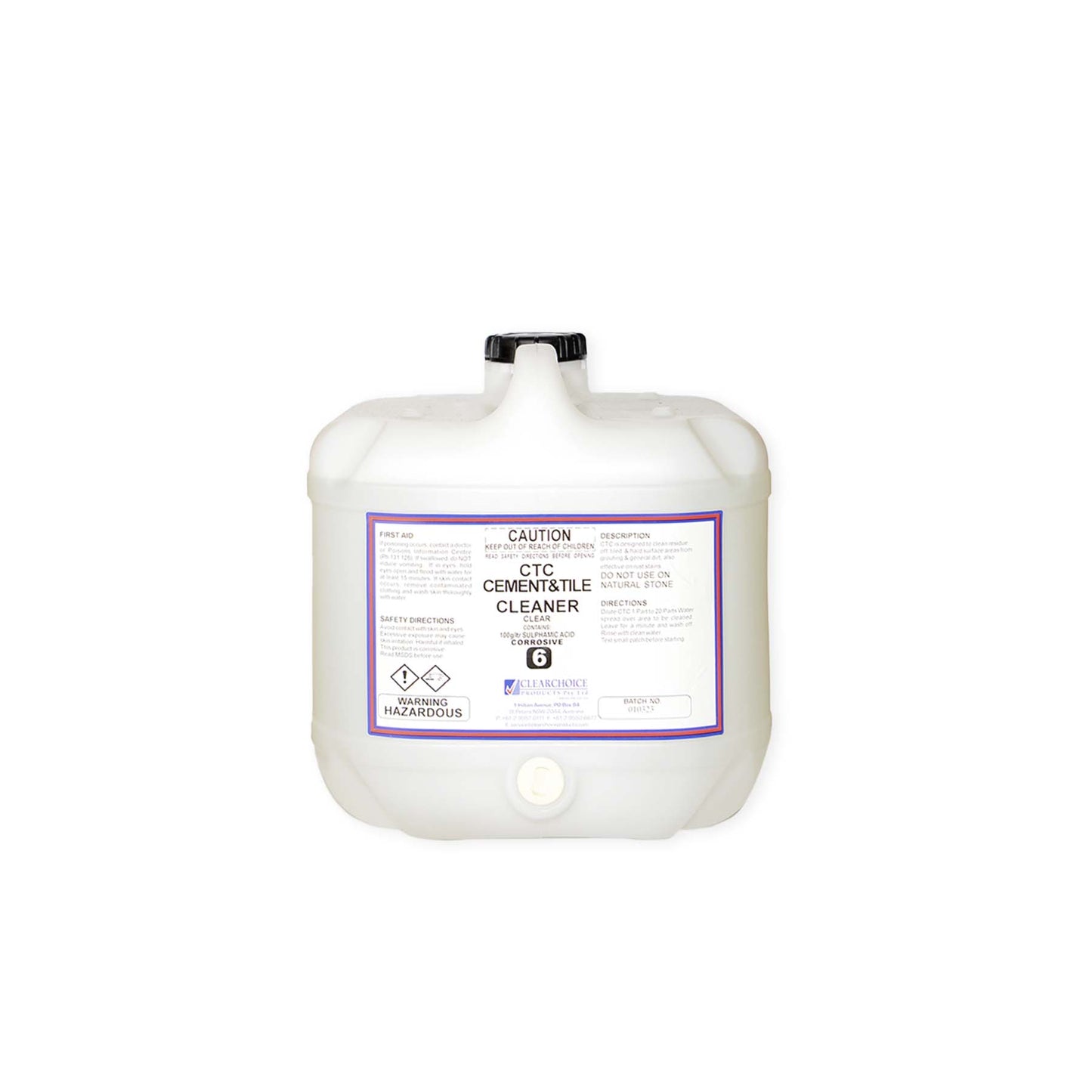 CLEARCHOICE 水泥瓷砖清洁剂 CTC 15L