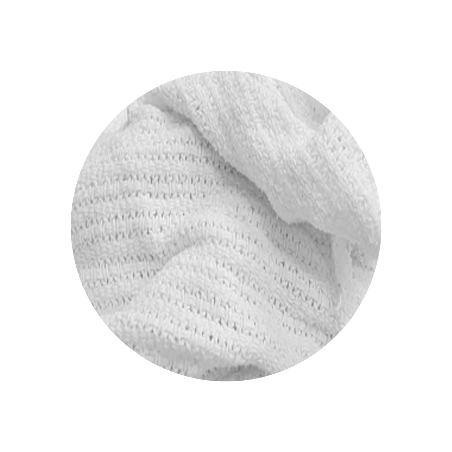 RAGS WHITE BLANKET 10KG (RIB)