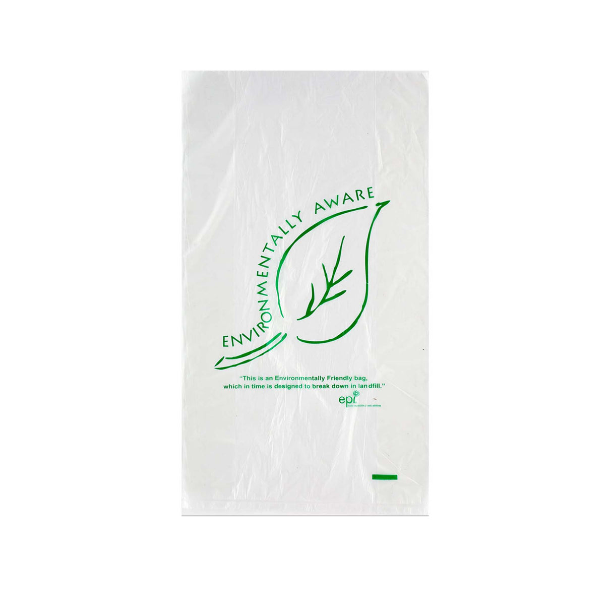 垃圾袋 036L 690X590 白色卷装 1000PC EPI 可降解垃圾袋 - KT36211W-EPI