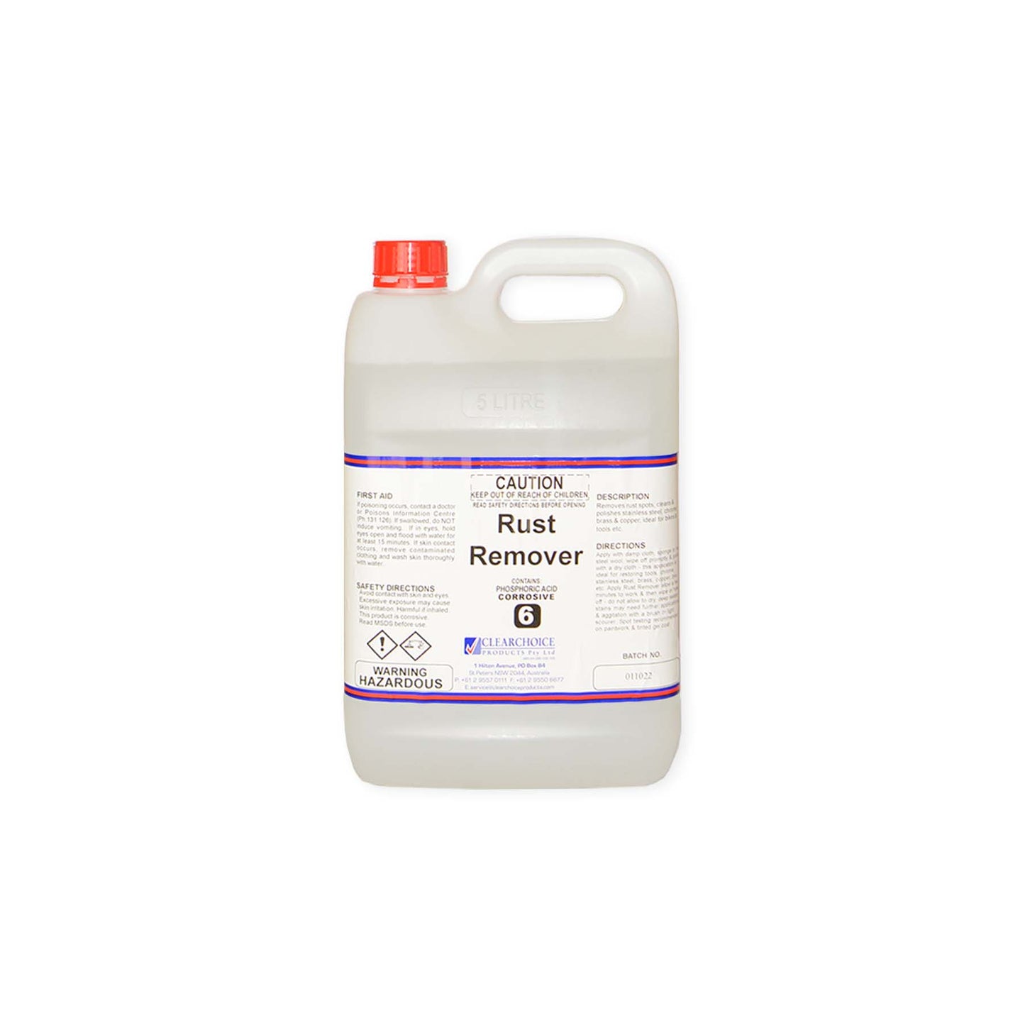 CT RUST REMOVER 5L