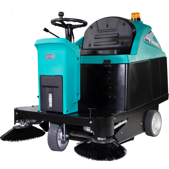 CLEANTECH TS1300 RIDE ON SWEEPER