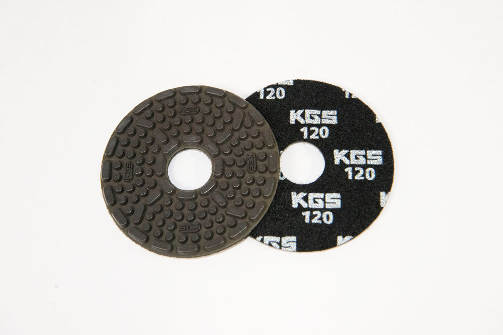 KGS SPEEDLINE PRONTO DISC - 100MM - BLACK 120 GRIT