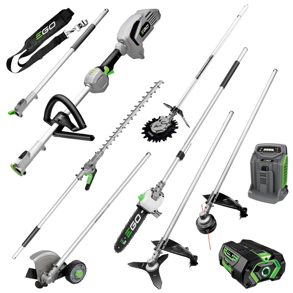 KIT DE ACCESORIOS DE 7 PIEZAS CON CABEZAL ELÉCTRICO MULTIHERRAMIENTA SIN ESCOBILLAS EGO POWER+ DE 56 V