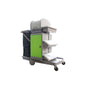 SUPA JANITOR CART CABINET TROLLEY WITH FLAT MOP SYSTEM