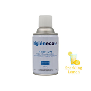 AEROSOLE AIR FRESH CANS FOR DISPENSER 6000 SPRAYS -  SPARKLING LEMON