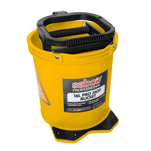 CUBO PARA FREGONA SABCO 16L PRO - AMARILLO
