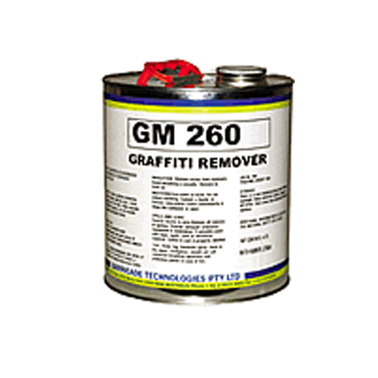GM 260 GRAFFITI REMOVER SENSITIVE REMOVER 750ML