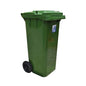 CONTENEDOR CON RUEDAS 120L - VERDE