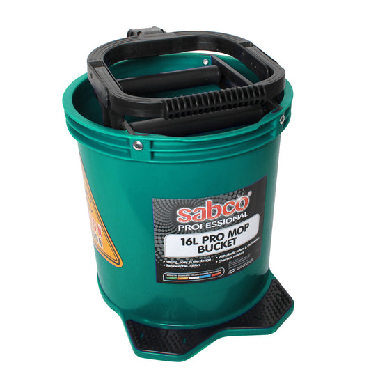 CUBO PARA FREGONA PRO SABCO 16L - VERDE
