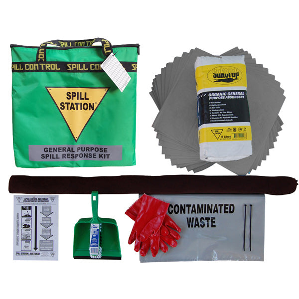 SPILL KIT ASCIS2695 COMPLIANT GENERAL PURPOSE 40L CAPACITY