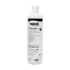AGAR SPRAY BOTTLE 750ML CODE 11 CHLORINATED CLEANERS & SANITISERS
