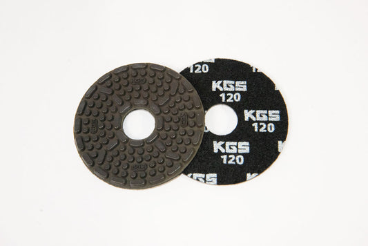 KGS SPEEDLINE PRONTO DISC - 100MM - BLACK 120  GRIT