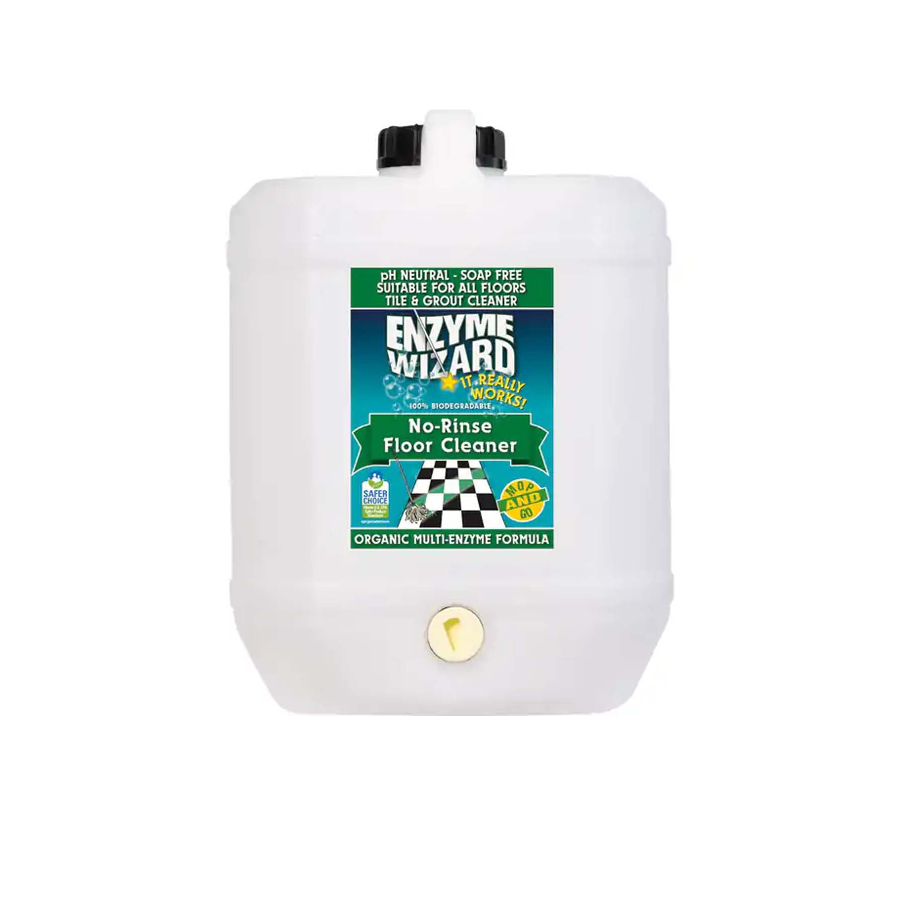 ENZYME WIZARD NO RINSE FLOOR CLEANER 10L