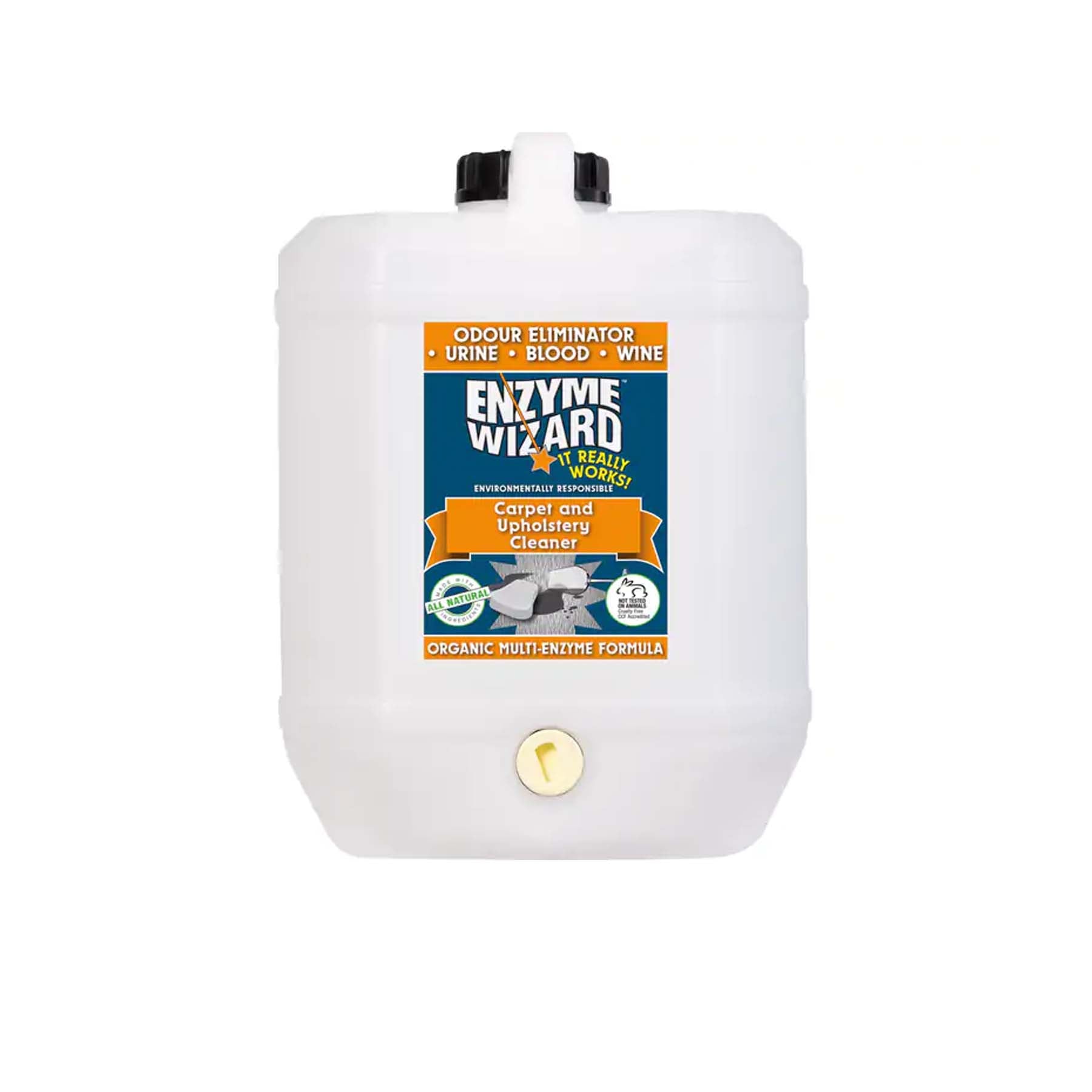 ENZYME WIZARD CARPET & UPHOLSTERY CLEANER 10L
