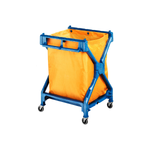 PLASTIC SCISSOR TROLLEY COMPLETE WITH BAG