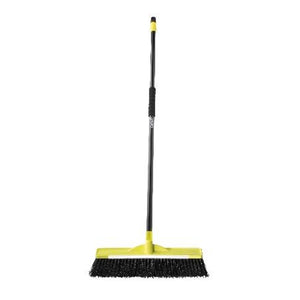 OATES BROOM WITH HANDLE 45CM EXTRA STIFF TRADESMANS B-12153F