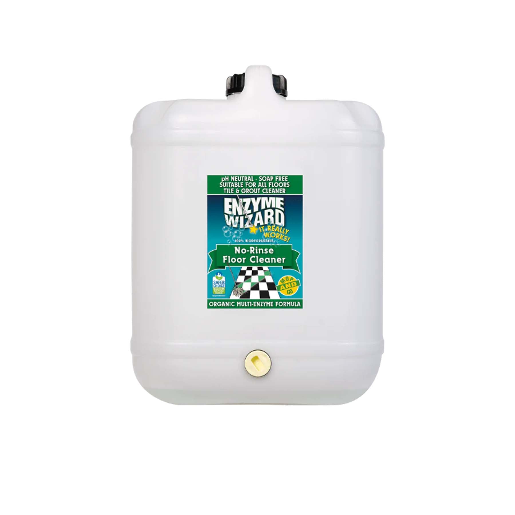 ENZYME WIZARD NO RINSE FLOOR CLEANER 20L